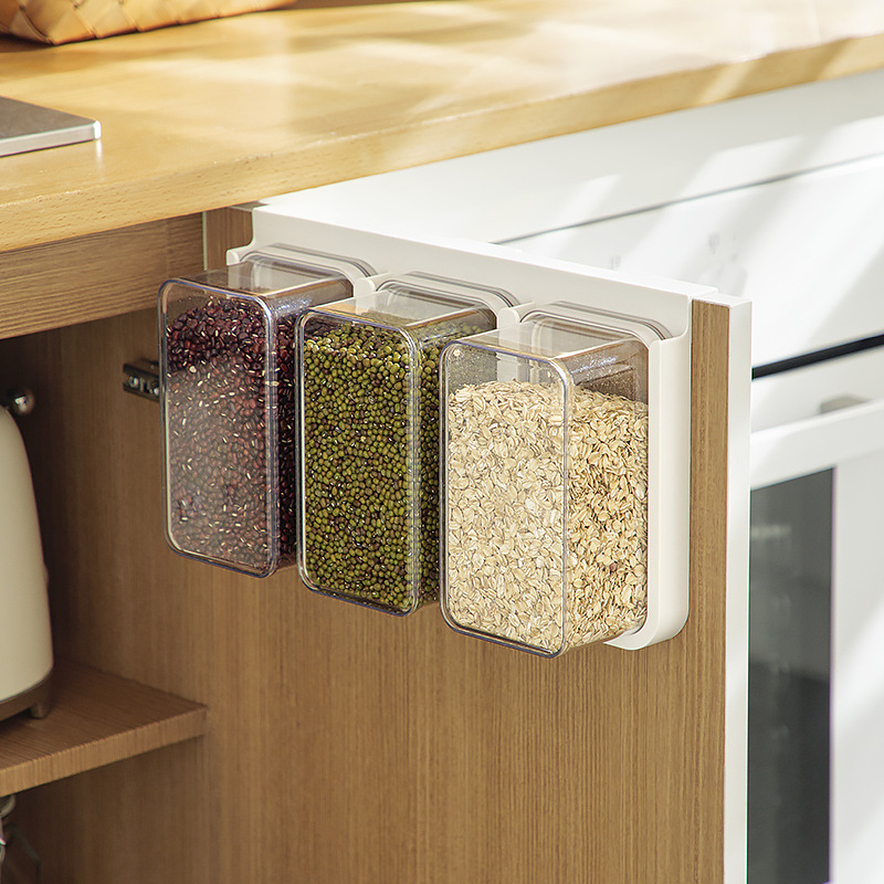 علبة وعاء مختوم مختوم للمطبخ يحتوي على علبة حبوب حبوب حبوب البن Specification image