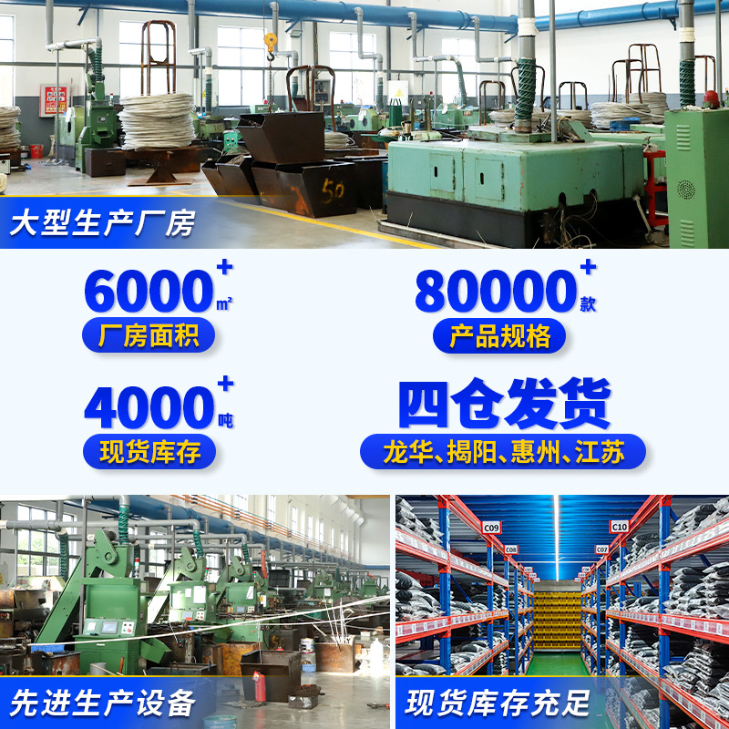 锯齿铁膨胀螺丝一体钉批发空心砖墙专用防松金属膨胀螺钉套装M6M8产品图