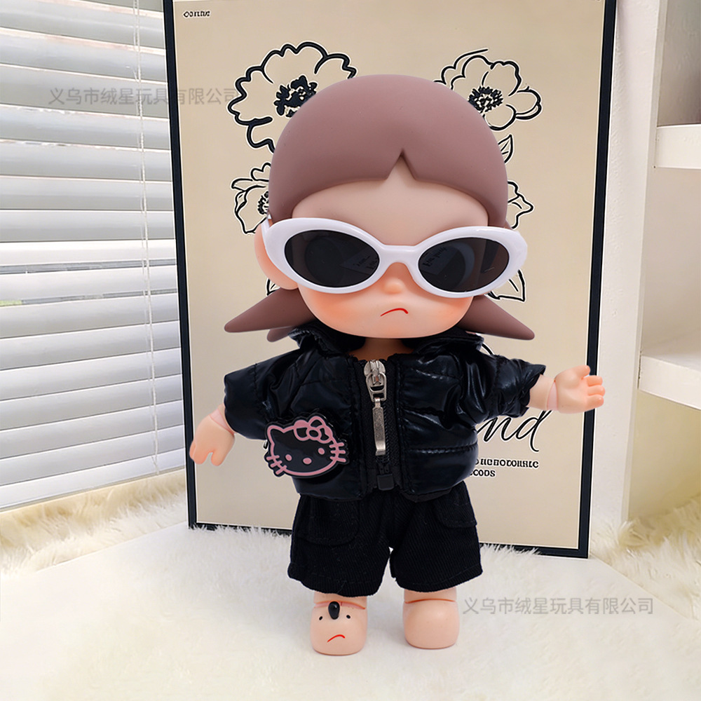 New winter hooded down jacket set for kids, doll set, Labagazi Sister outfit Application Scenario