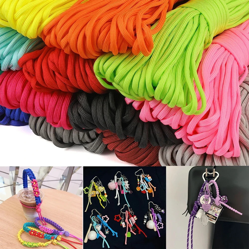 Wholesale from the manufacturer of colored umbrella ropes, decorative braided ropes, multi-functional traction ropes, escape and rescue equipment, and safety umbrella ropes details Picture