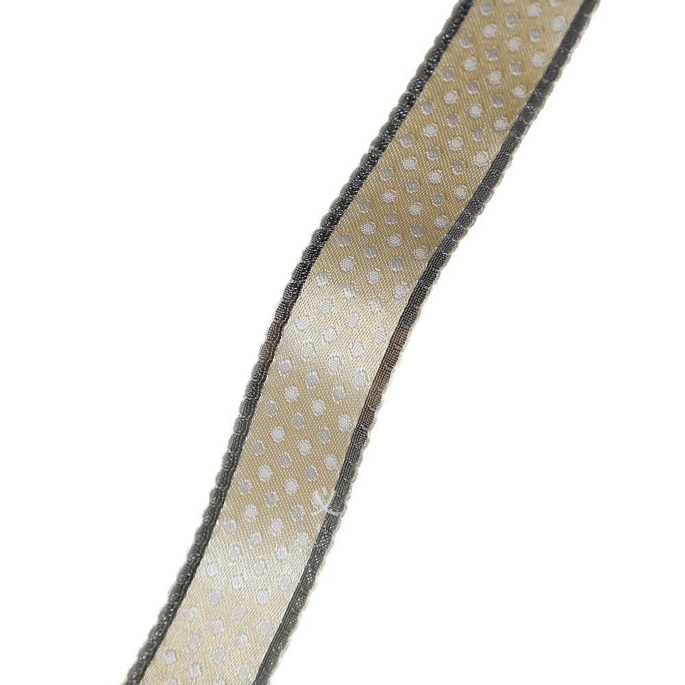 Korean style 2.6cm colorful polka dot ribbon gift box packaging decoration polyester ribbon diy bow hair accessory webband accessories Item Picture