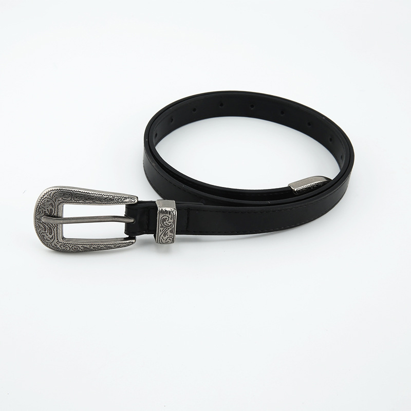 This retro and niche women's casual belt is versatile and simple. It pairs well with jeans and black in an ins style. In stock Specification image