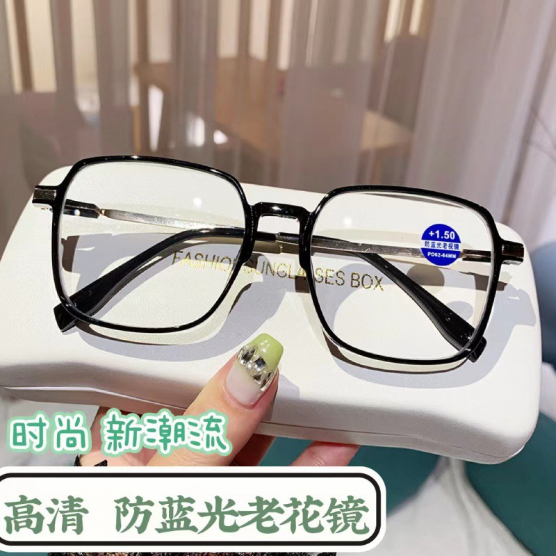 老花镜/自动变焦老花镜/老年用品/老人用品/豹纹老花镜细节图