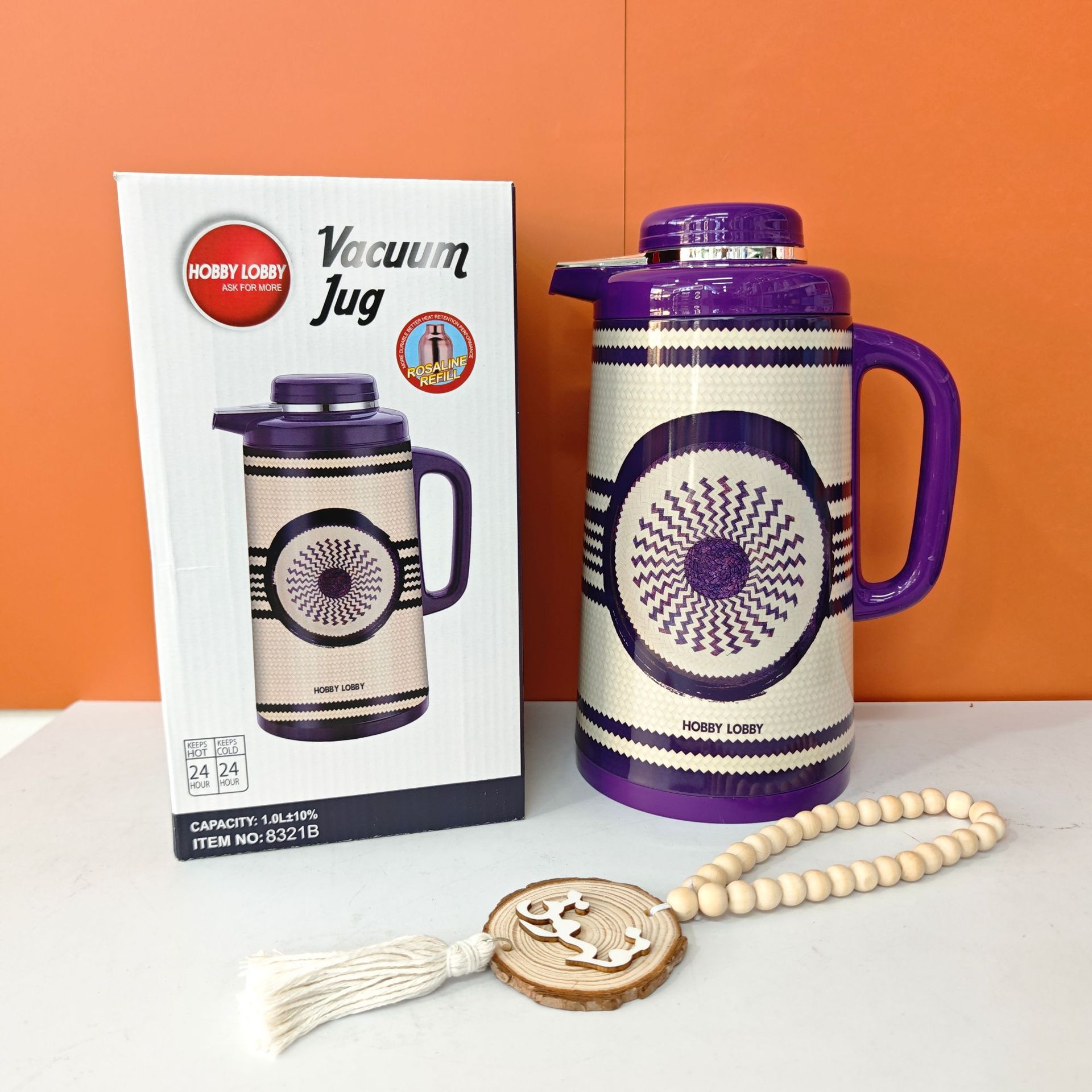 Vacuum Flask保温水壶大容量便携热水瓶玻璃内胆保温水壶宿舍暖瓶