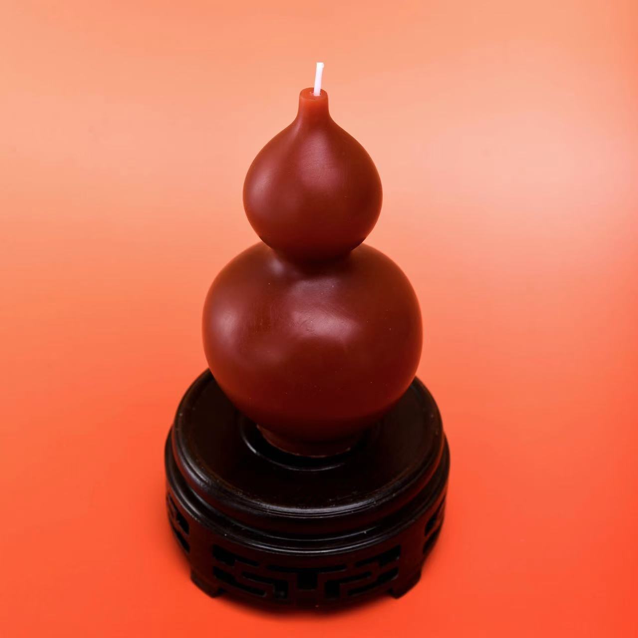 Calabaza botella ji red China viento fragancia regalo regalo velas creativas caja de regalo año nuevo transfronterizo hecho a mano details Picture