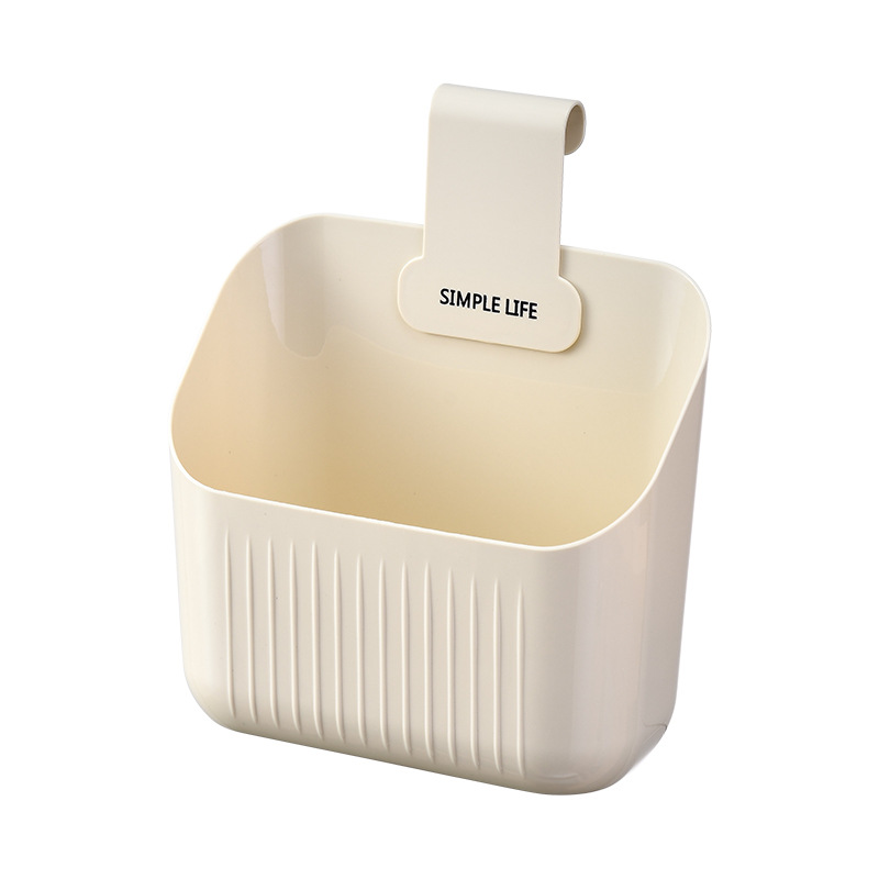 Free shipping kitchen scallion, ginger and garlic storage basket, wall-mounted multi-layer storage rack without drilling holes, suction cup type, wall storage Item Picture