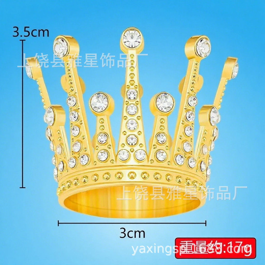 New diamond silver imitation gold rose gold princess headwear, small crown outfit, birthday outfit accessory Application Scenario