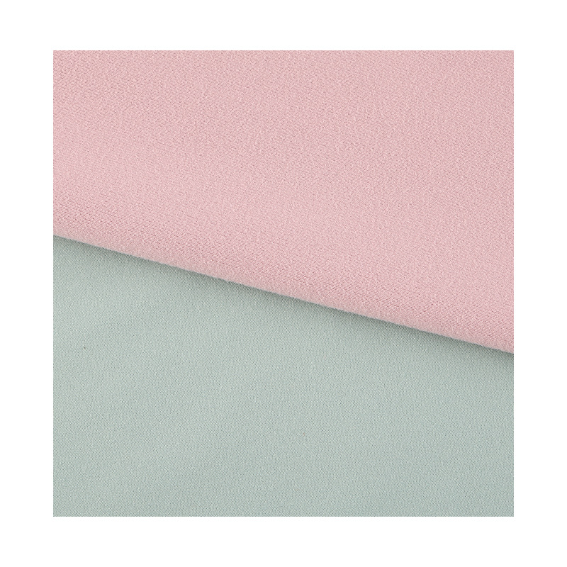 超细肤感磨毛瑜伽面料涤氨运动拉架弹力布裸感双面瑜伽服面料白底实物图