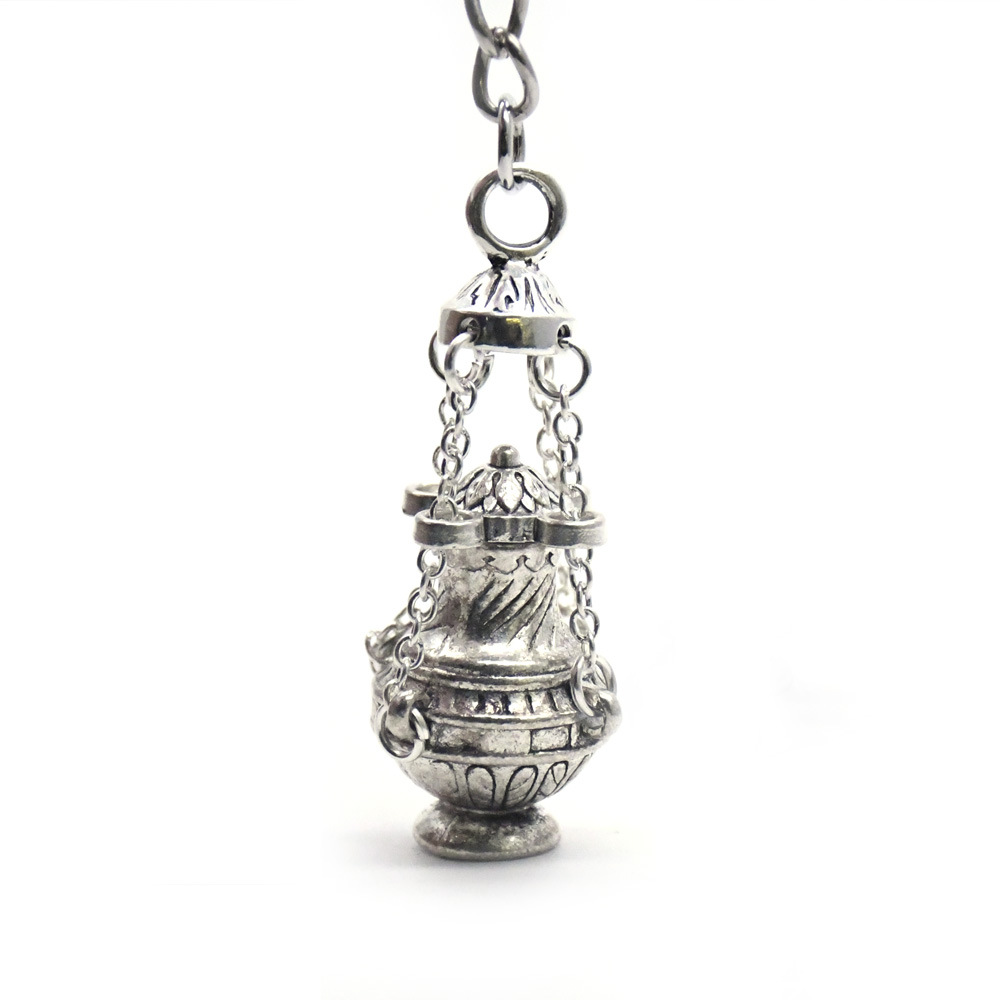 The key chain pendant for foreign trade incense burners can be used as a spice stove household item, gift, accessory, and pendant for men and women Application Scenario