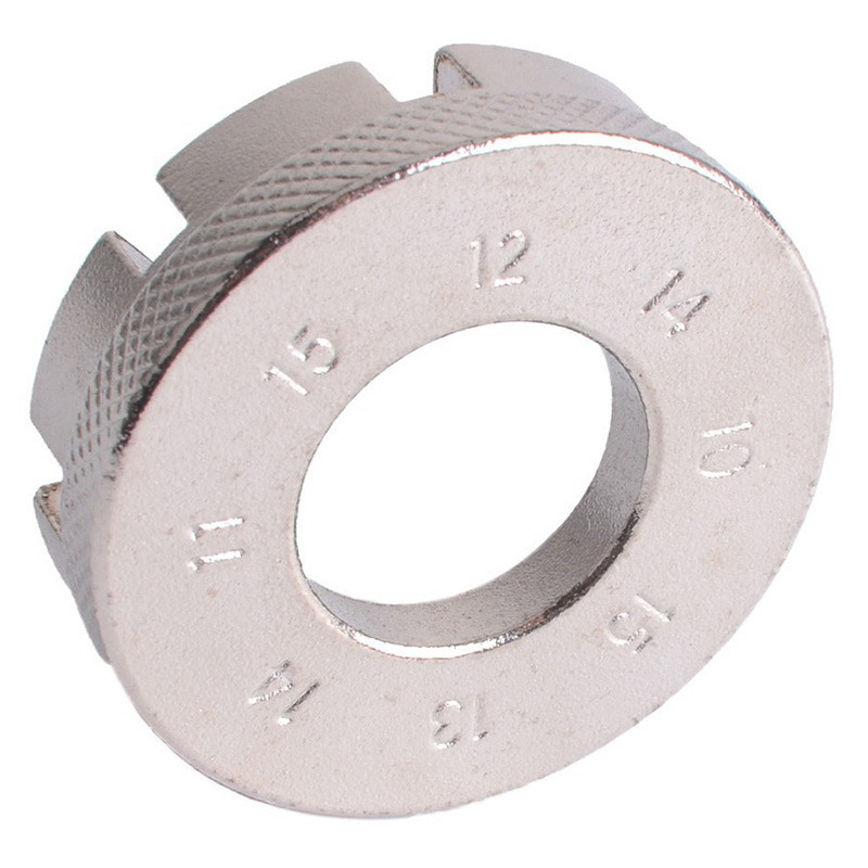 8-spoke chrome-molybdenum steel mountain bike spoke wrench, wheel assembly wire adjustment tool, bike accessories details Picture