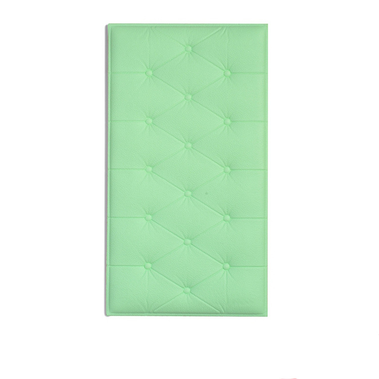 3D Stereoscopic Headboard Soft Wall Stickers, Self-Adhesive Anti-Collision Wall Cushions, Waterproof Stickers For Bedroom, Living Room And Kindergarten Decoration