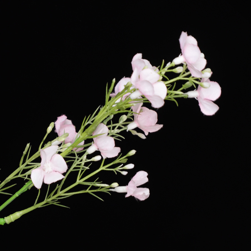 High-end wedding simulation starry sky hydrangea small bouquet, hand-held multi-head floral bouquets, InS-style small plum blossoms details Picture