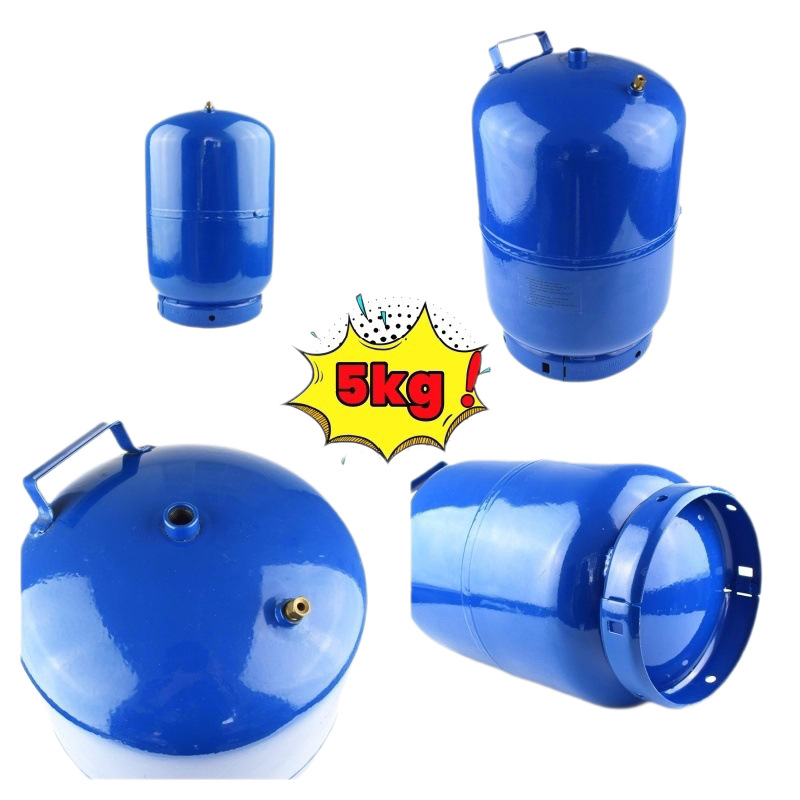 Wholesale of 3KG - 5kg blue liquefied gas cylinders, gas cylinders, outdoor gas storage tanks, LPG empty cylinders specifically for foreign trade from manufacturers Item Picture