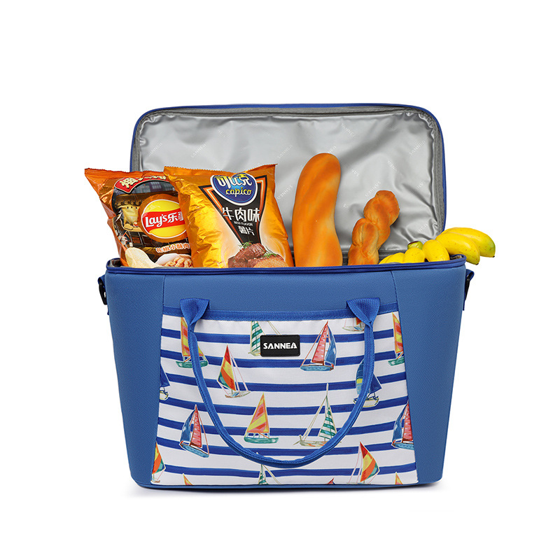 SANNE Multi-functional insulated and chilled lunch Pack, Cross-border outdoor picnic ice pack, large-capacity portable refrigerated ice pack Item Picture