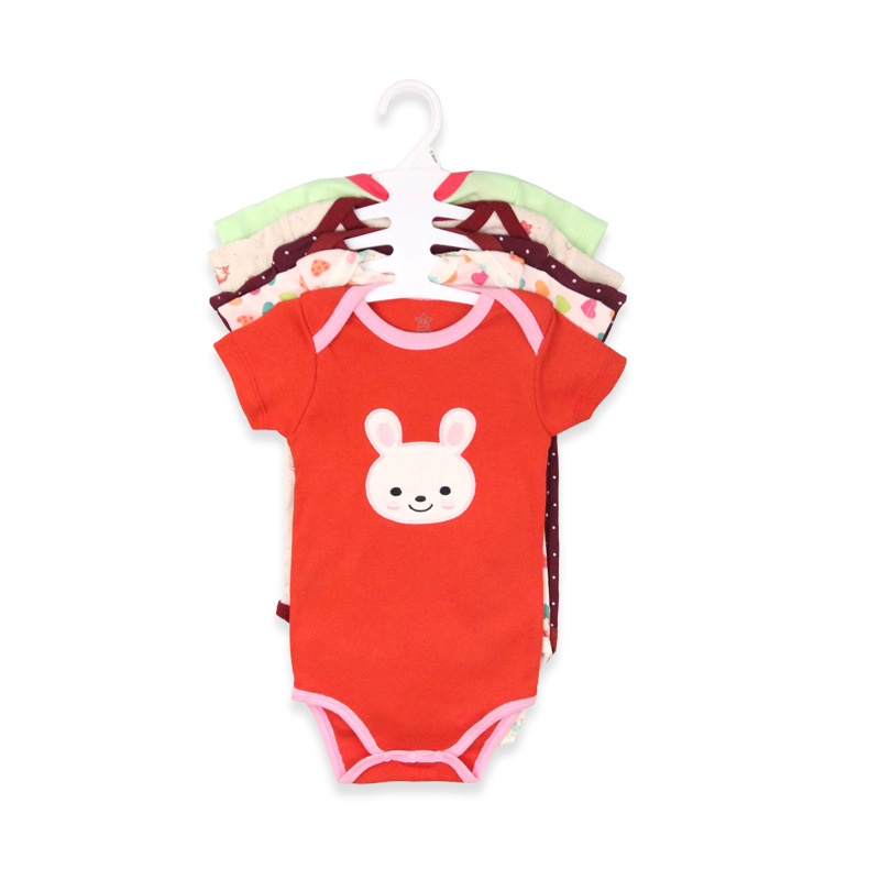 2025 Foreign trade Summer cross-border wholesale pure cotton short-sleeved Caterpillar baby clothes, boys' and girls' baby clothing Application Scenario