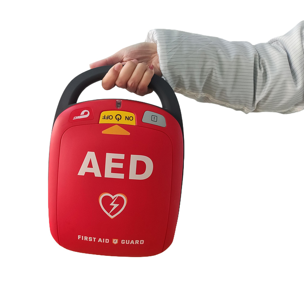 Cross-border exclusive supply DP1 defibrillator portable outdoor emergency external defibrillator with power AED defibrillator machine Application Scenario
