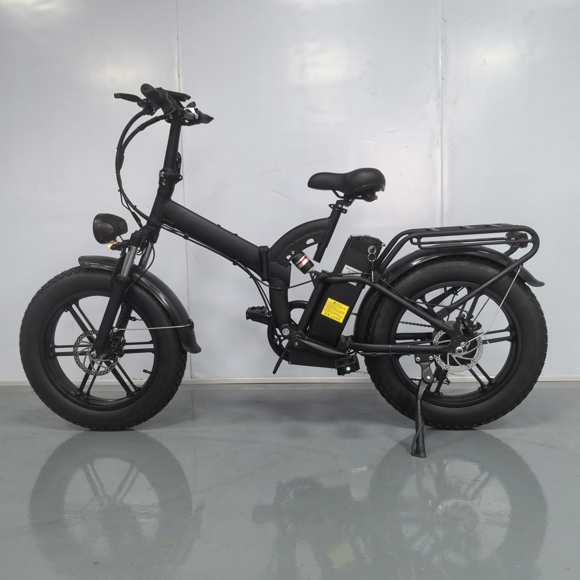 ebike Factory's 20-inch folding snow fat tire electric-assisted bicycle, adult variable-speed snow electric bicycle