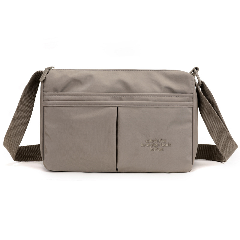 New cross-border single-shoulder small square bag, lightweight nylon bag, large-capacity women's crossbody bag