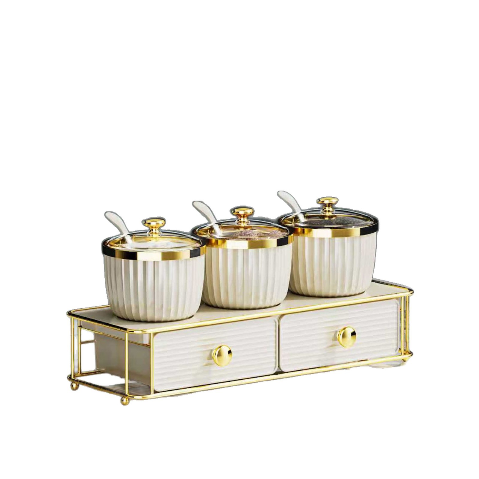 مجموعات منزلية حديثة متعددة الأغراض من علب التوابل في المطابخ Item Picture