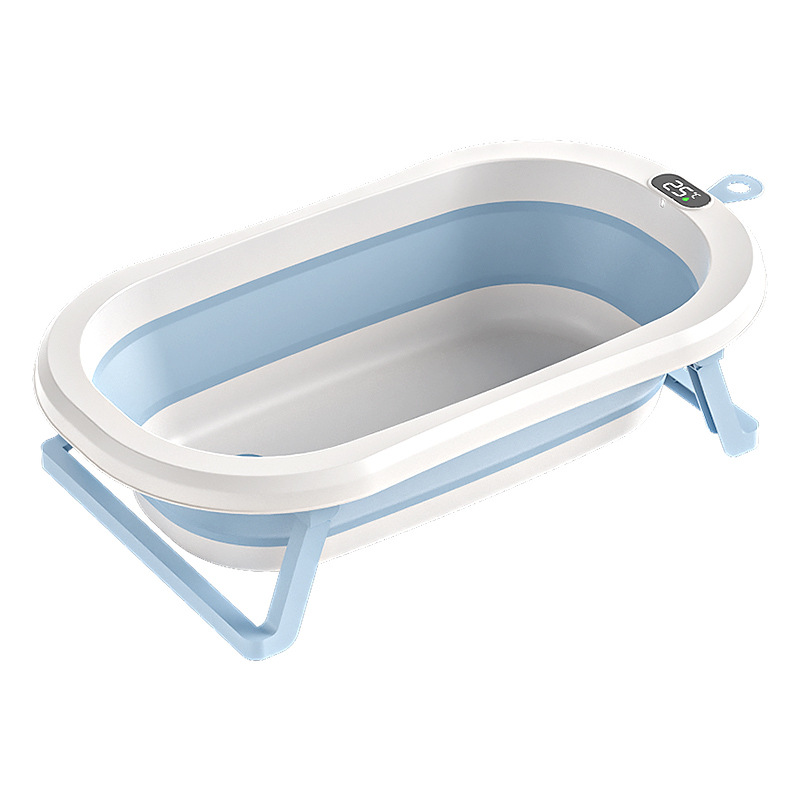 Baby bath basin, large foldable, children's bath basin, household newborn baby bath bucket, bath basin, extra large Item Picture
