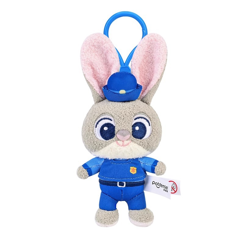 迪士尼正版potdemiel蜂蜜罐朱迪尼克闪电豹警官Q萌挂件毛绒礼物包详情图5