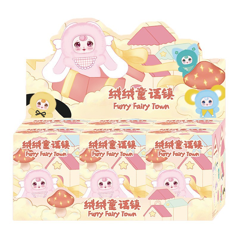 Youmi Rongrong Fairy Tale Town Plush blind boxes, children's student dolls, toys, gifts, home and bedroom decorations Item Picture