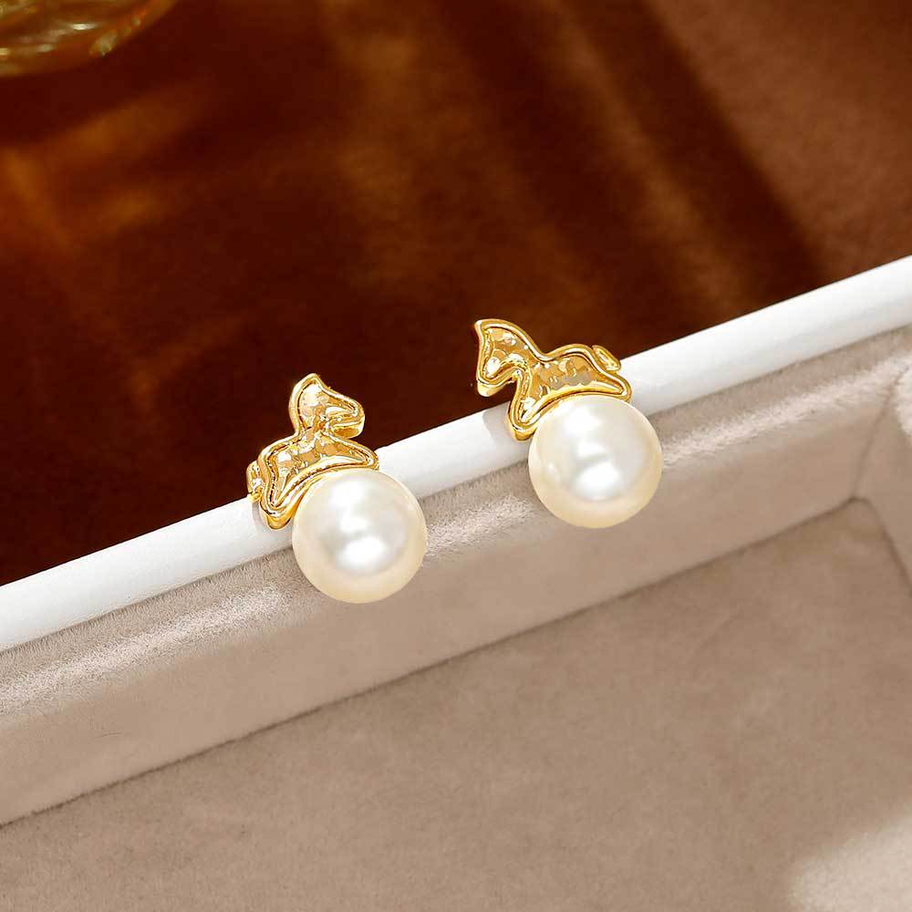 Hyacinth ligero lujo alto sentido perla aretes mujer en vivo burst square round face aretes único hermoso de inmediato rico auriculares 6 pares paquete correo Specification image