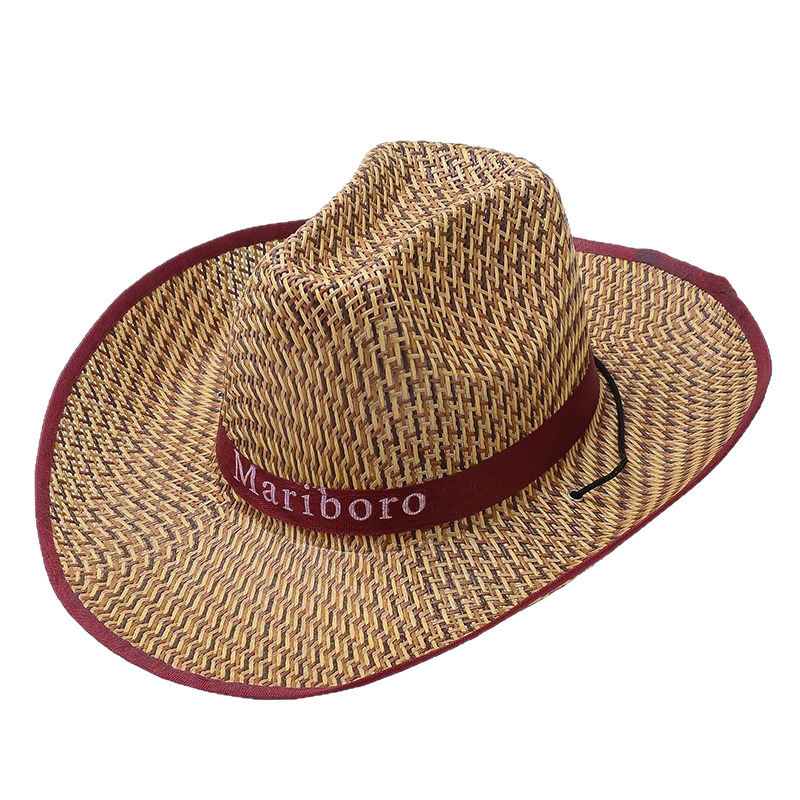 Summer straw hats, men's sun hats, wide-brimmed sun protection hats, outdoor sun hats, wide-brimmed fishing hats, beach hats, casual Item Picture