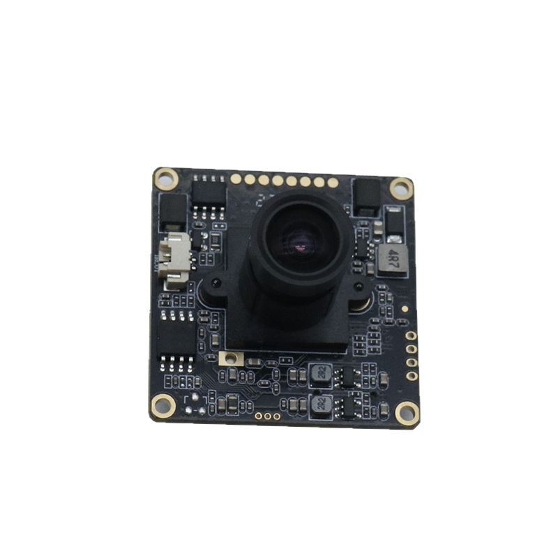 厂家直销监控摄像头模组富瀚800万4K镜头人形检测安防智能安防白底实物图