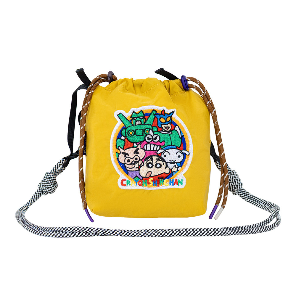 2025 New stylish and lightweight vertical phone bag, casual student cloth bag, Korean style simple 10,000-stitch embroidery single-shoulder bag Item Picture