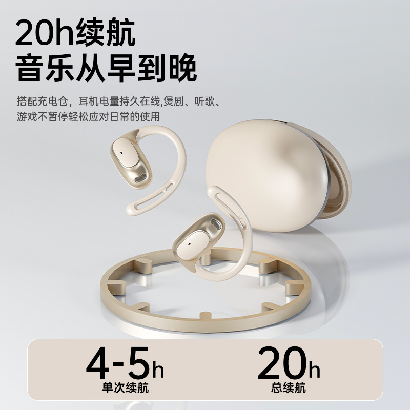 The new cross-border over-ear Bluetooth headphones are lightweight, comfortable, have an ultra-long battery life, and feature silicone low-latency non-in-ear ear tips Specification image
