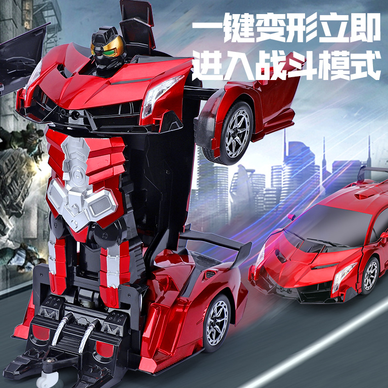 Transformable remote control car, Children's Day gift, toy, boy, four-wheel drive racing car, King Kong gesture sensing remote control car details Picture