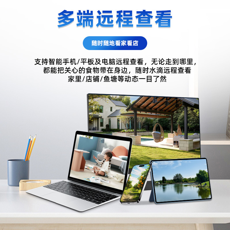 监控摄像机实物图