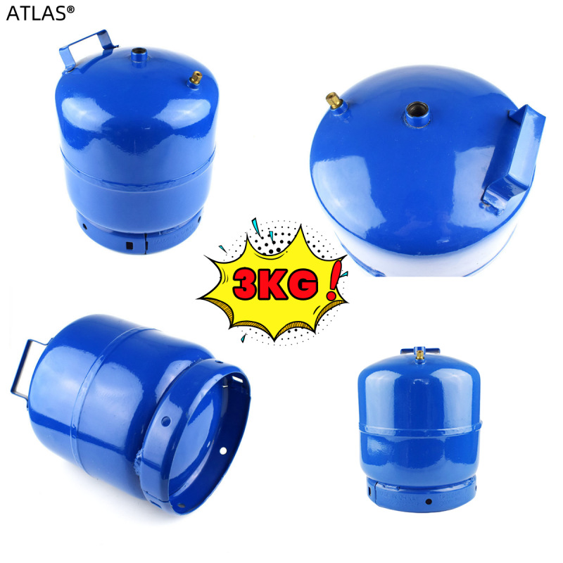 Wholesale of 3KG - 5kg blue liquefied gas cylinders, gas cylinders, outdoor gas storage tanks, LPG empty cylinders specifically for foreign trade from manufacturers Specification image