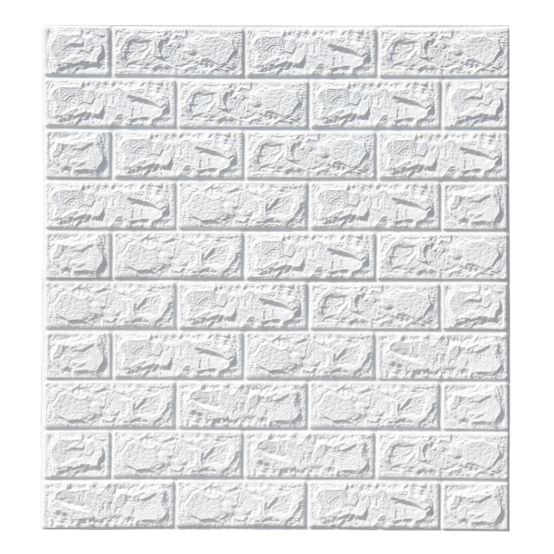 Colored Brick-Patterned Wall Stickers, Oil-Proof Stickers, Marble Wall Stickers, Vases, And Wall Panels Are Pasted Layer By Layer Item Picture