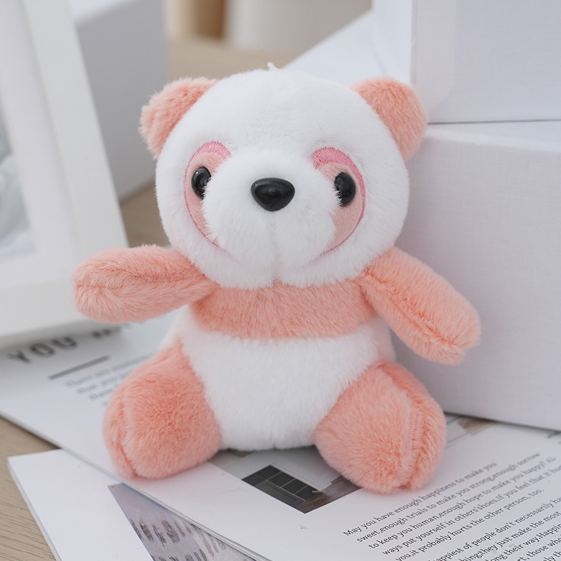 Plush panda plush toy backpack pendant, the same style of plush toy doll doll souvenir as the Chengdu base details Picture