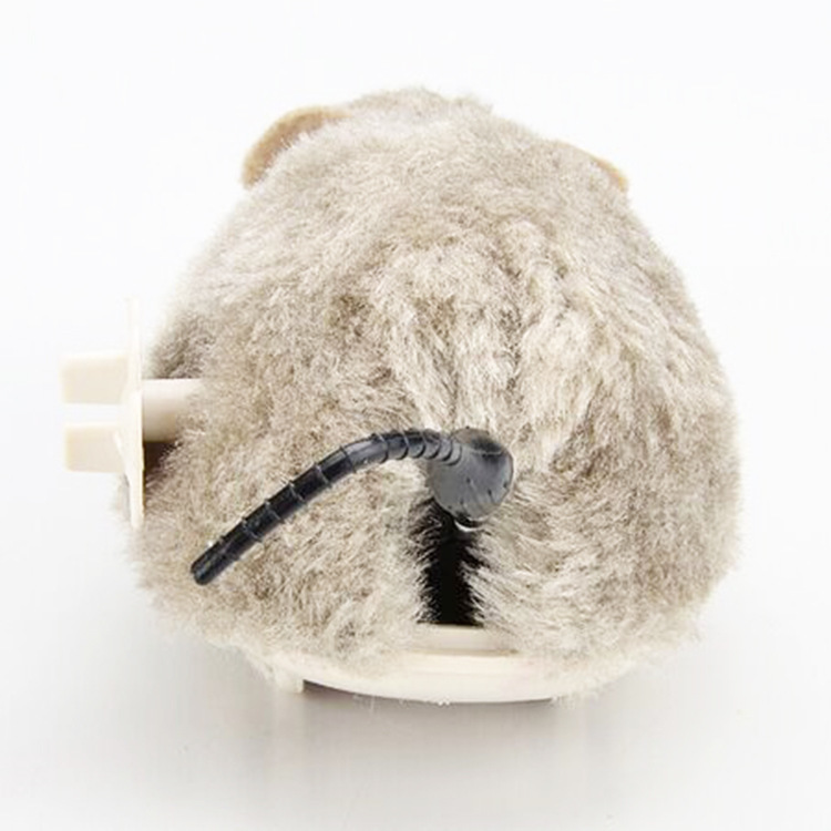 Wholesale of plush simulation mouse pet cat toys, wind-up and wound fun self-entertainment cat toys, pet supplies details Picture