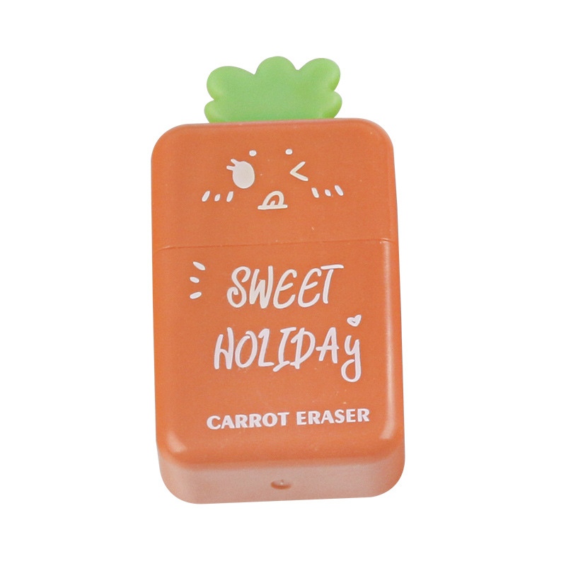 Creative design of detachable mini protective eraser for children's learning stationery, art student drawing eraser Item Picture