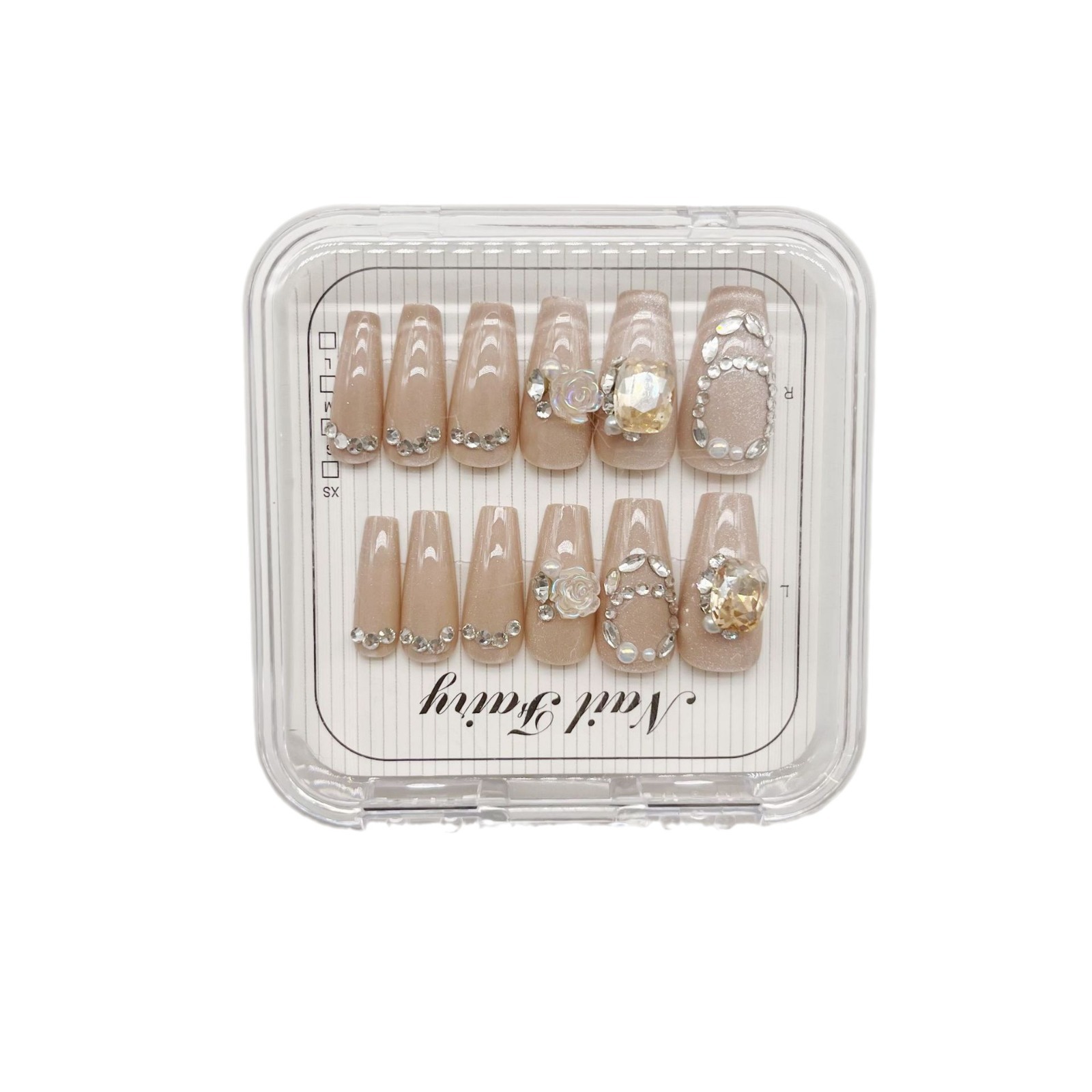 Hand-worn nails, nail patches, false nails, wearable nail plates, nail plates, nail plates Item Picture