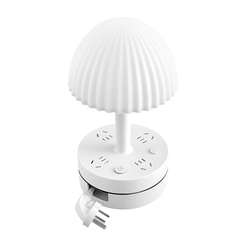 家用台灯主卧室床头灯高级感轻奢颜值小夜灯婴儿喂奶护眼睡眠儿童白底实物图