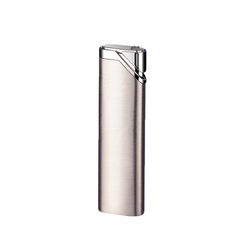 New XF4201 long portable direct-flush inflatable lighter factory direct sales, high-quality windproof lighter wholesale Item Picture