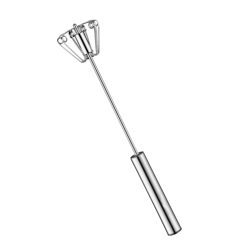硅胶打蛋器/手打打蛋器/打蛋器/半自动打蛋器/咖啡搅拌器白底实物图