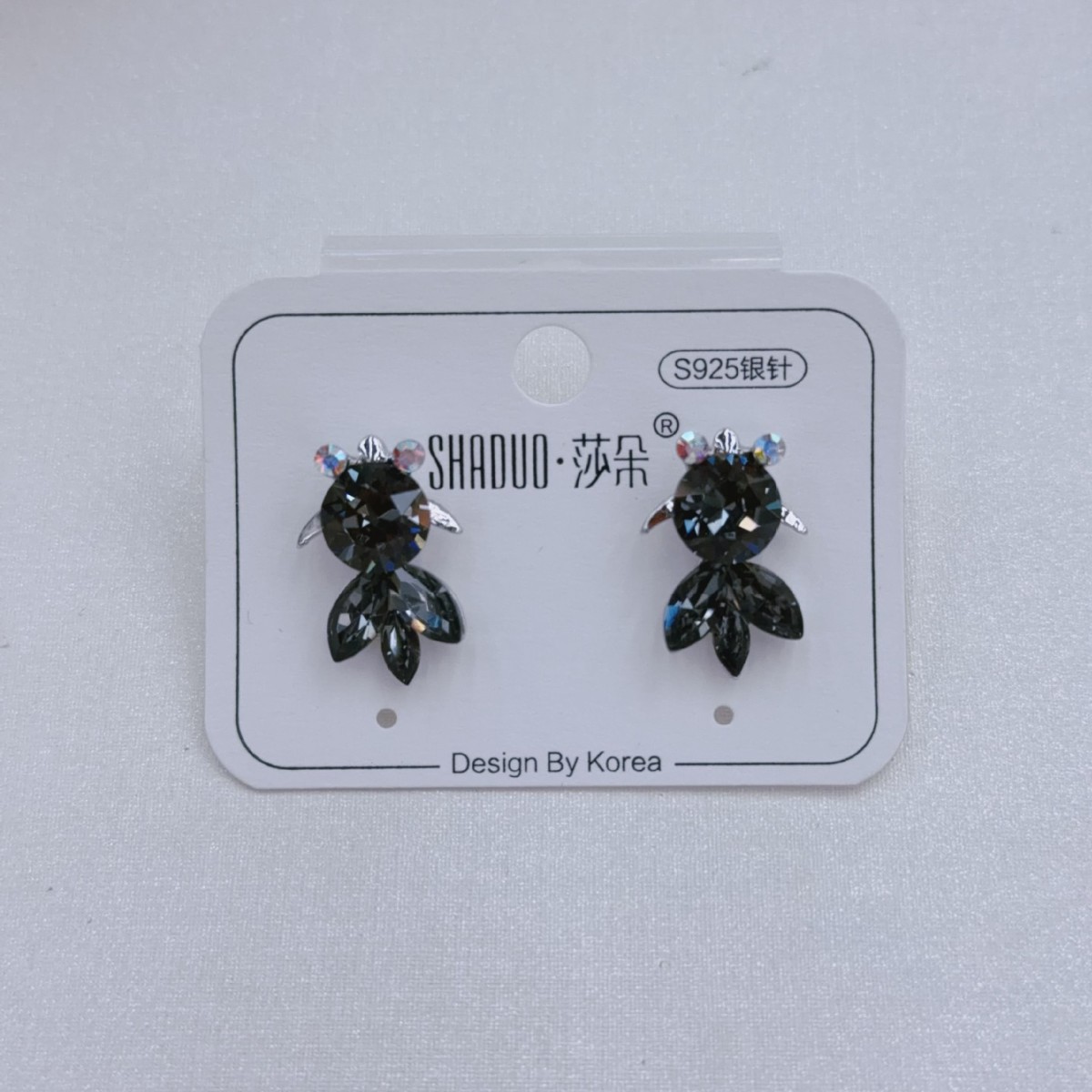 饰品/耳钉/耳饰/精致款纯银小耳钉/珍珠产品图