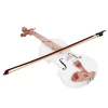 Beginner's learning of the violin, white basswood violin, adult and children's violin, popular practice, complete set of violin Item Picture