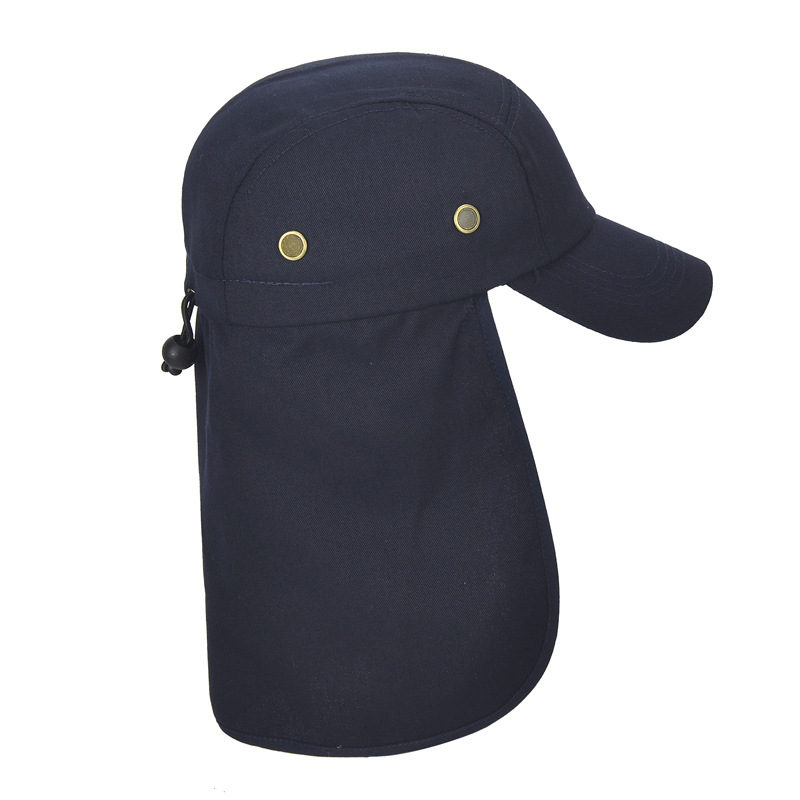 Outdoor shawl sun hats for both men and women, hiking, mountain climbing neck guards, fishing caps, summer face sun hats Specification image