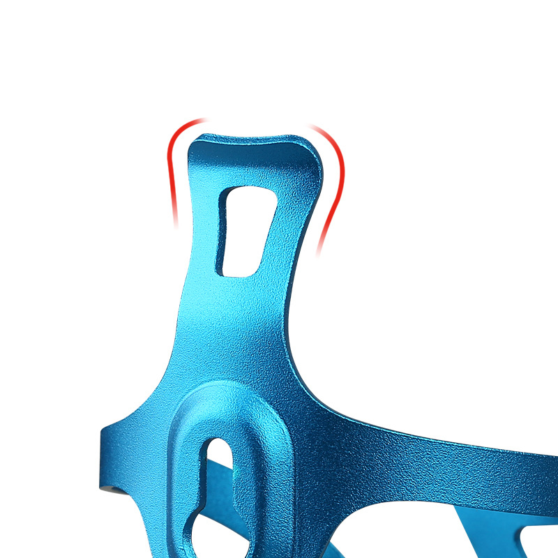Aluminum alloy bicycle water bottle stand, one-piece formed mountain bike water cup stand, adjustable and convertible bottom cycling water bottle stand Application Scenario