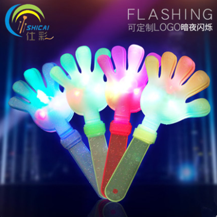 发光手环/PVC反光手腕/万圣节/解压玩具/LED发光玩具产品图