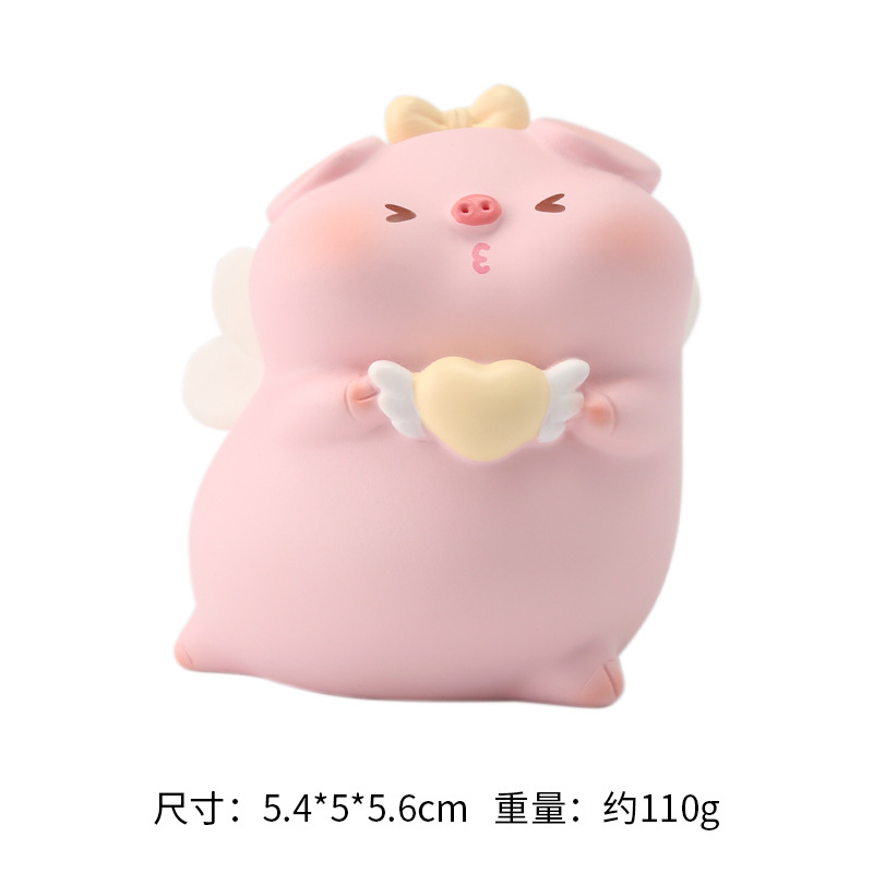 Cute pink piglet plush toys, trendy toys wholesale and customized toys Item Picture