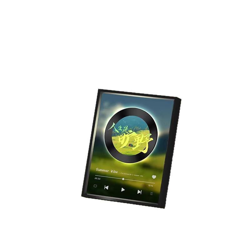 أضواء على مكبرات صوت أسود، ومشغل موسيقى كلاسيكية، Item Picture