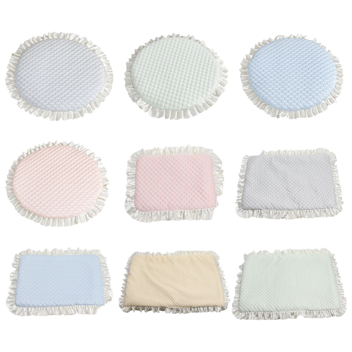 Ice Bean Pet Cooling Pad, summer ice silk cat pad, washable lace dog cooling and cooling pad, pet products Item Picture